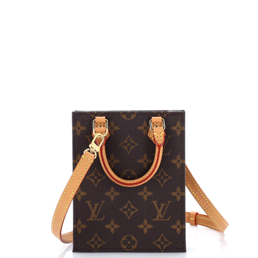 Louis Vuitton Petit Sac Plat Bag Canvas #238914L19B